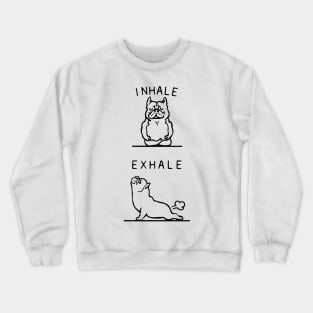 Inhale Exhale American Bully Crewneck Sweatshirt